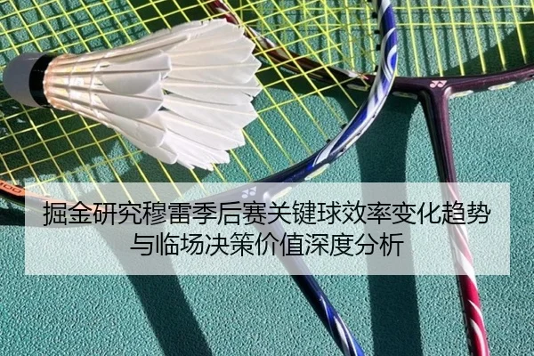 掘金研究穆雷季后赛关键球效率变化趋势与临场决策价值深度分析